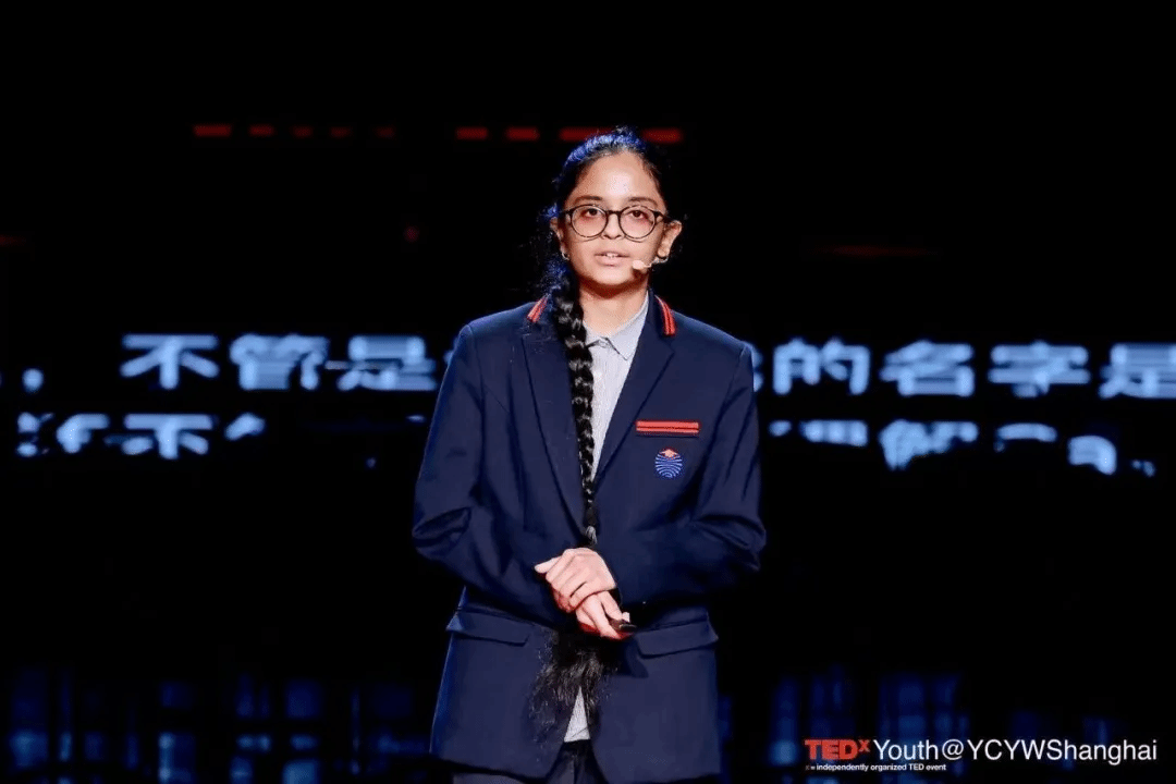 Student engaging in humanities discussion